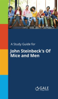 A_Study_Guide_For_John_Steinbeck_s_Of_Mice_And_Men